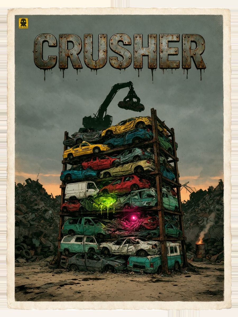 CRUSHER, an acid//states slot